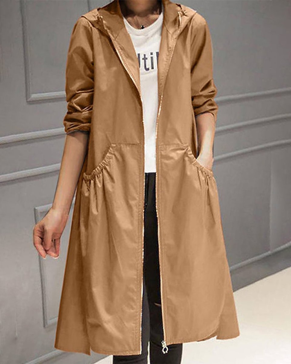 Anouska | Women's Hooded Trench Coat