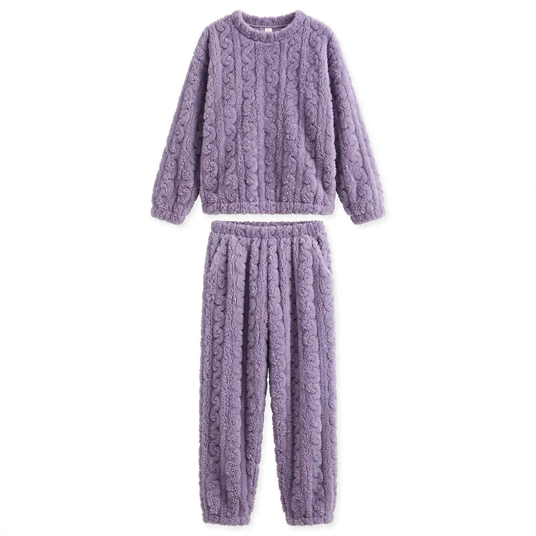 Blakely | Women’s Fleece Loungewear Set Pajamas