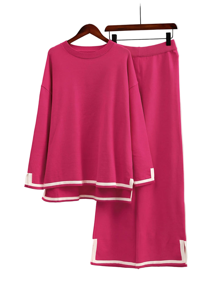Marcella | Women’s Crew Neck Sweater and Pants Set