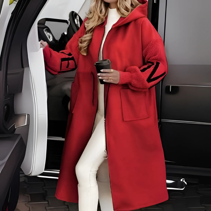 Rosana | Elegant Hooded Coat