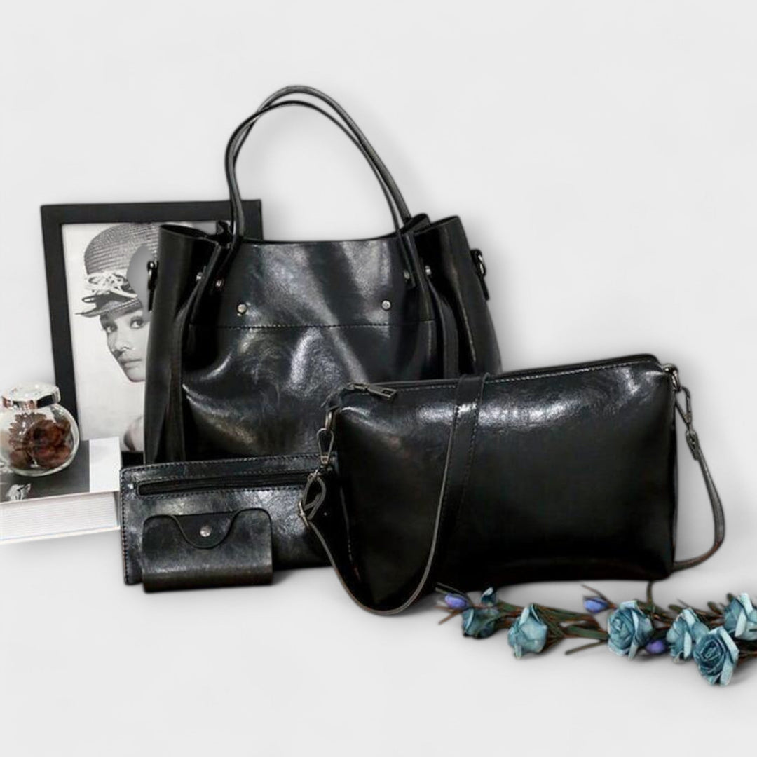 Azura - 4-Piece Vintage Bag Set