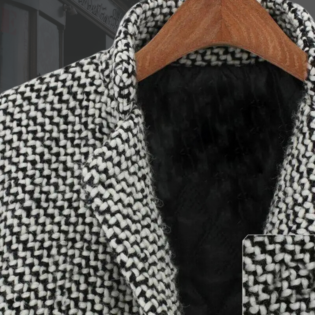 Theodora | Women’s Single Breasted Overcoat with Notch Lapels