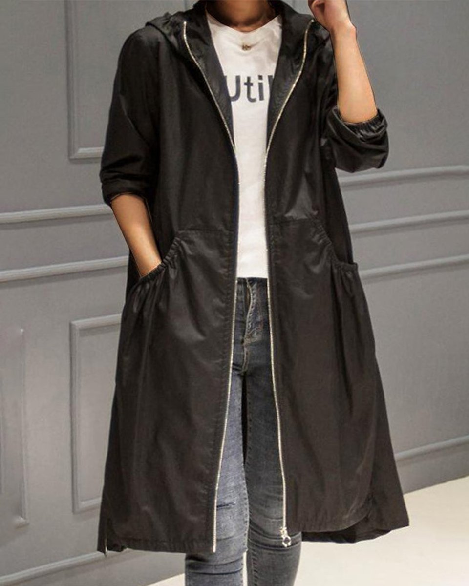 Anouska | Women's Hooded Trench Coat