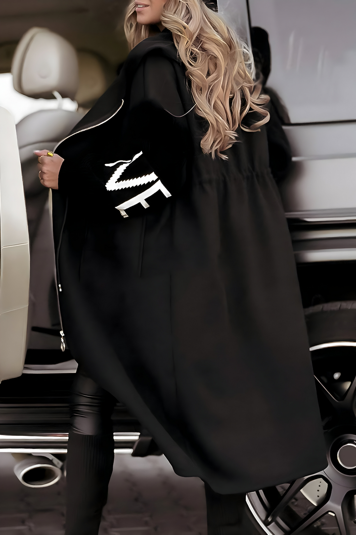 Rosana | Elegant Hooded Coat