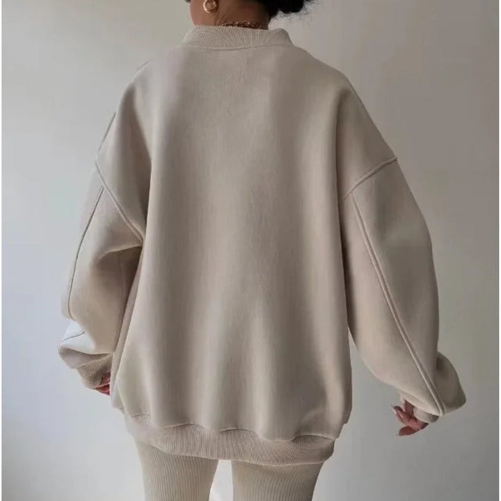 Imelda | Women’s Oversized V Neck Sweatshirt