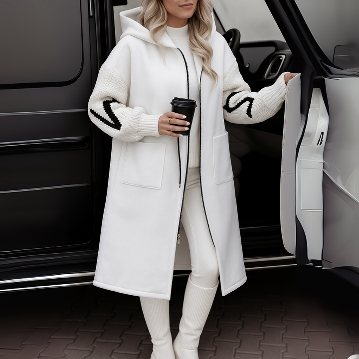 Rosana | Elegant Hooded Coat