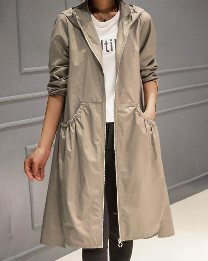 Anouska | Women's Hooded Trench Coat