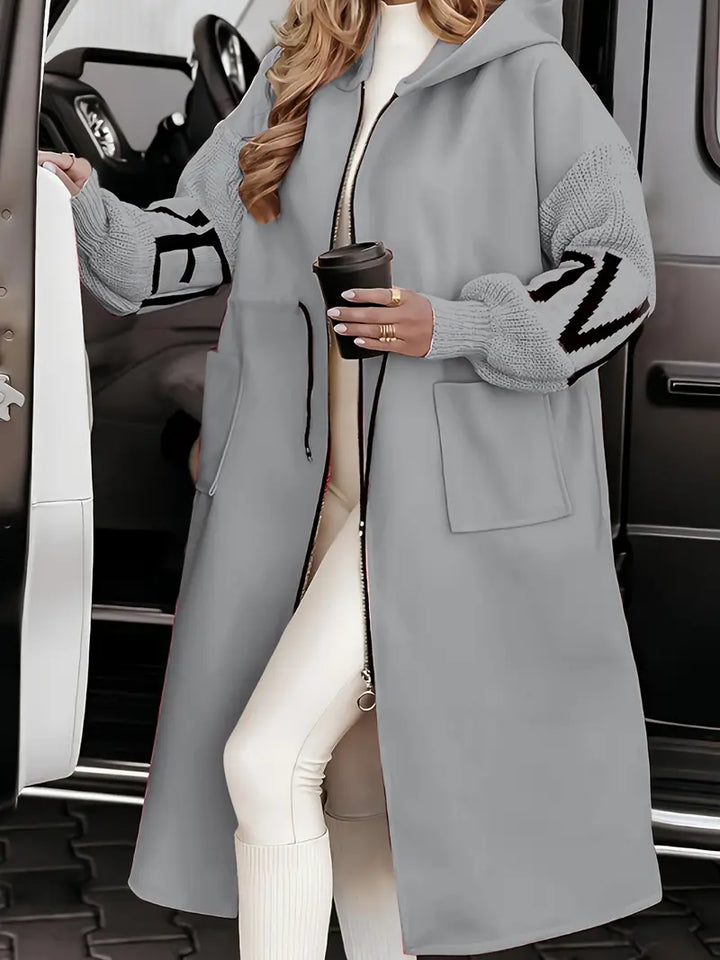 Rosana | Elegant Hooded Coat