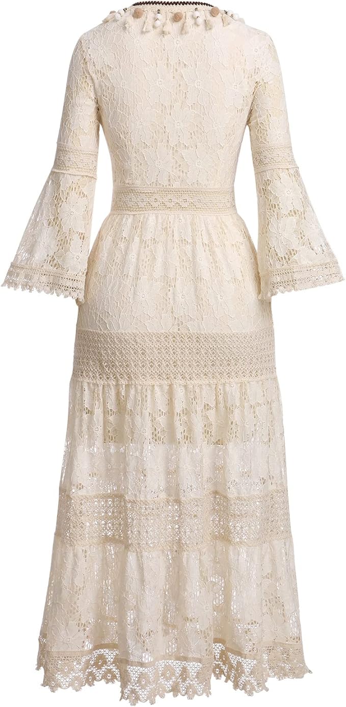 Amary - Boho Lace Dress
