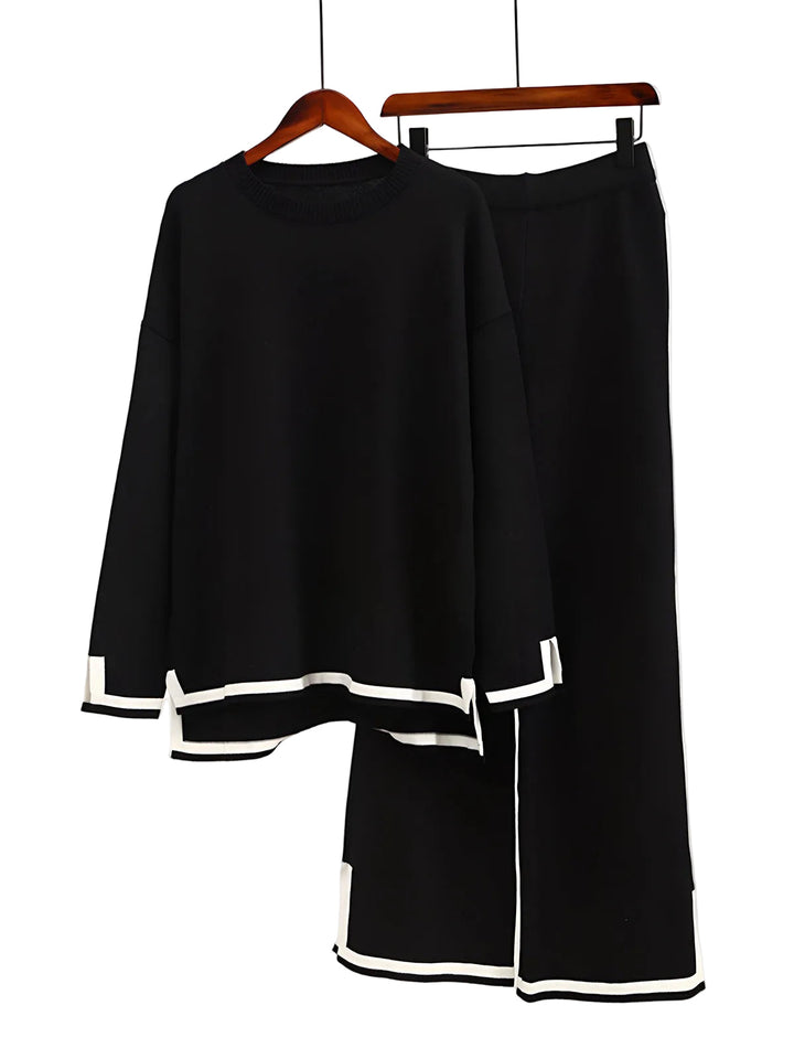 Marcella | Women’s Crew Neck Sweater and Pants Set