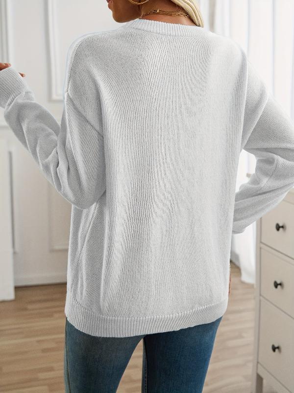Saskia | Women’s Crew Neck Knit Sweater