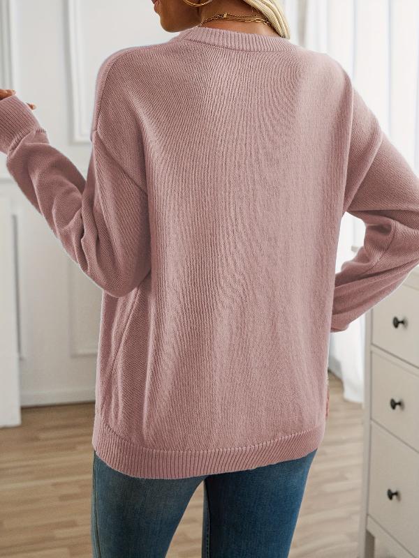 Saskia | Women’s Crew Neck Knit Sweater