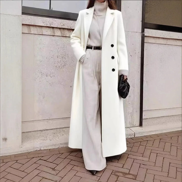 Elspeth | Women’s Double Breasted Long Coat
