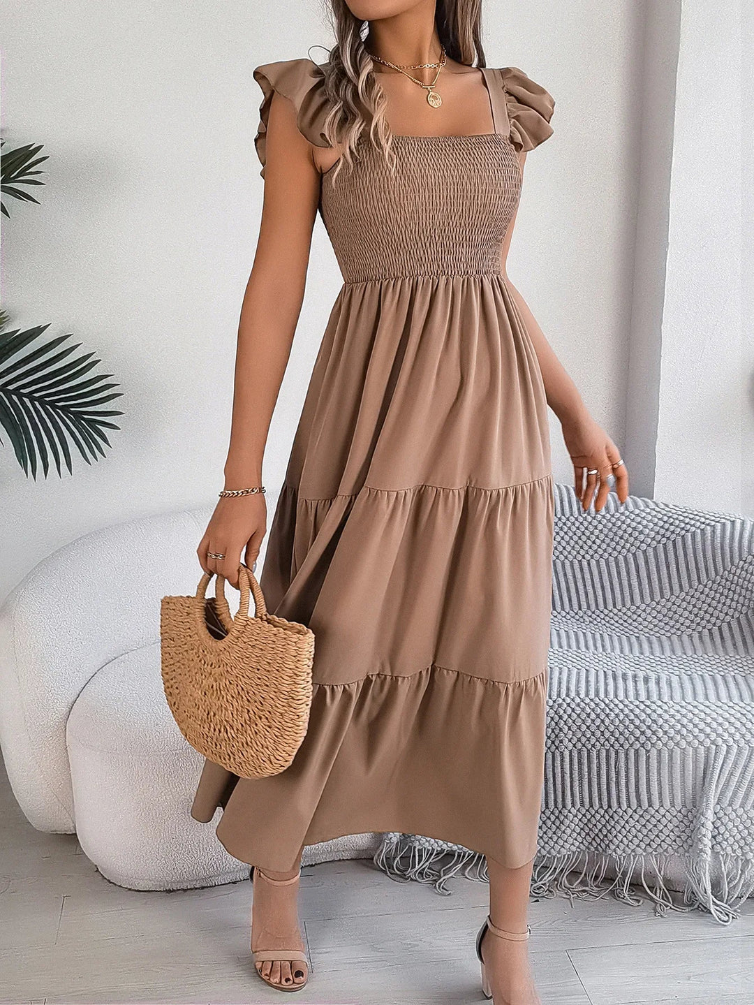 Yessa - Elegant Tiered Dress
