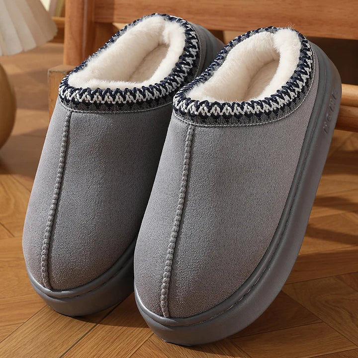 Penny | Women’s Fuzzy Platform Clog Slippers