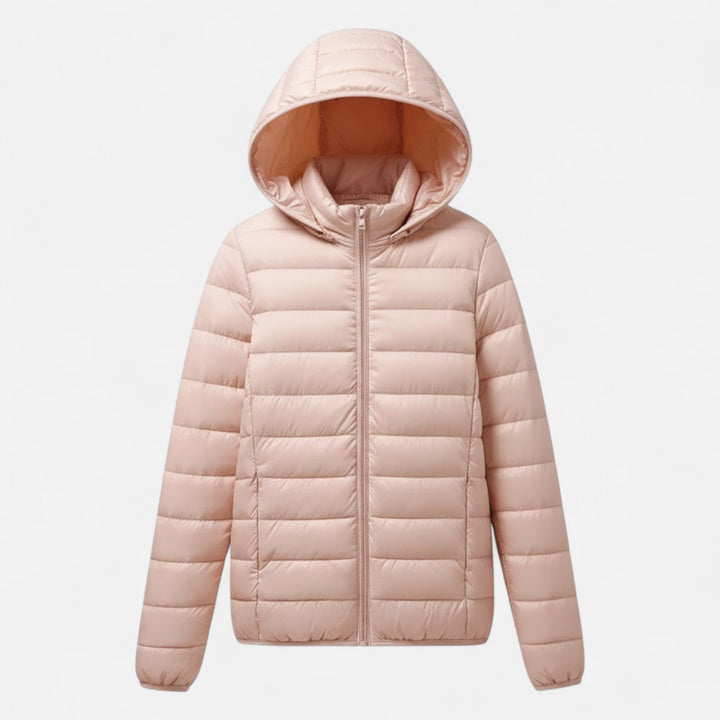 Adrienne | Women’s Lightweight Hooded Down Puffer Jacket