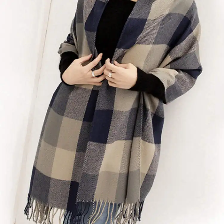 Harlow | Women’s Plaid Winter Scarf