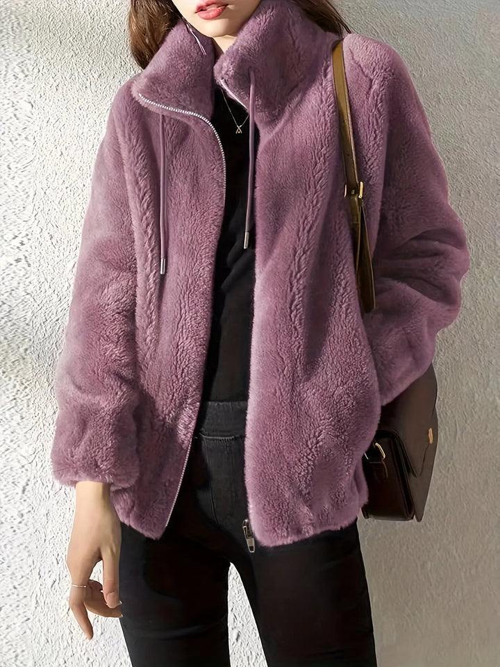 Bettina | Women’s Fuzzy Teddy Fleece Jacket