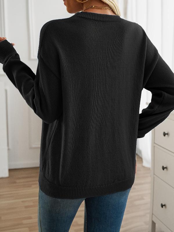 Saskia | Women’s Crew Neck Knit Sweater