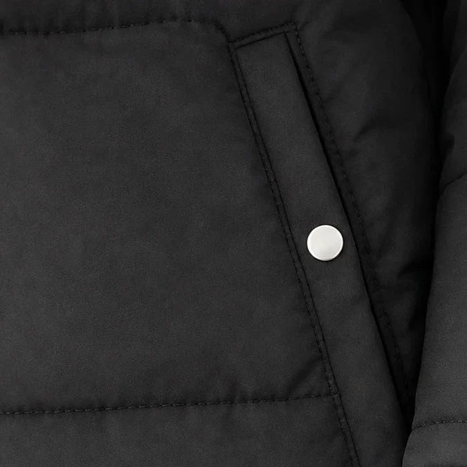 Courtney | Women’s Long Quilted Hooded Winter Jacket