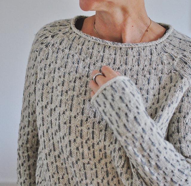 Sorynith | Women's Marled Boat Neck Knit Sweater