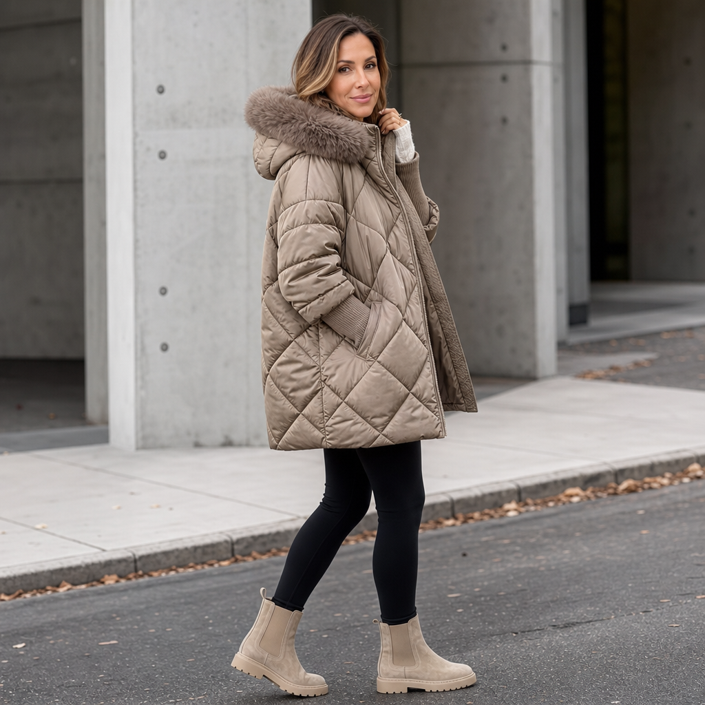 Brigitte | Women’s Quilted Winter Parka