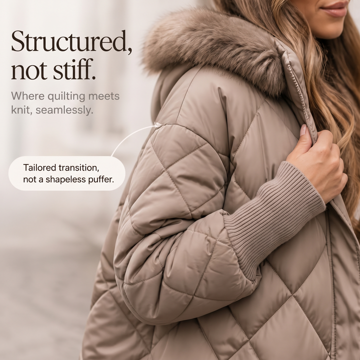 Brigitte | Women’s Quilted Winter Parka