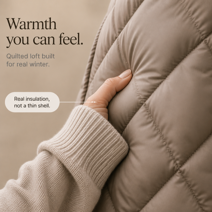 Brigitte | Women’s Quilted Winter Parka