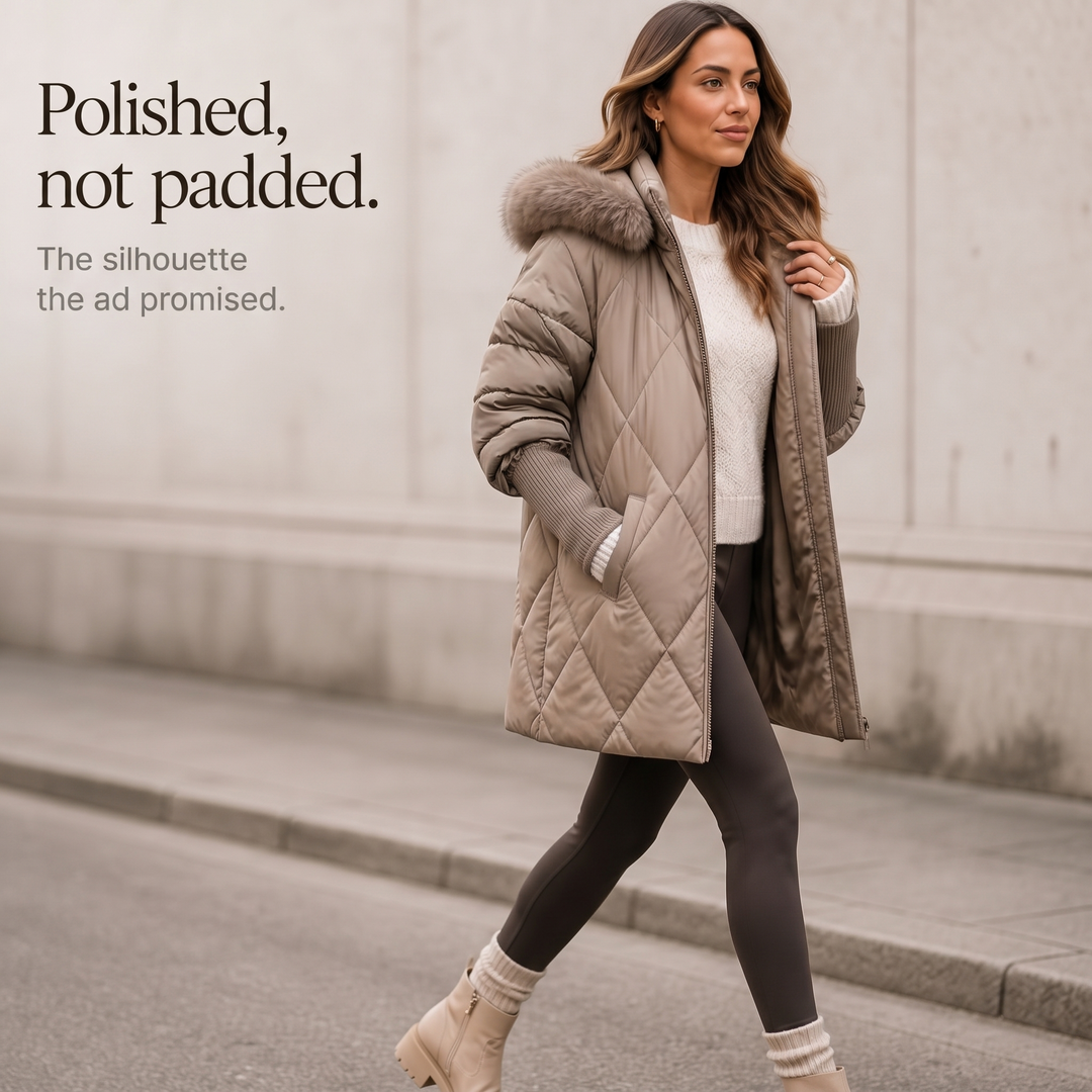 Brigitte | Women’s Quilted Winter Parka