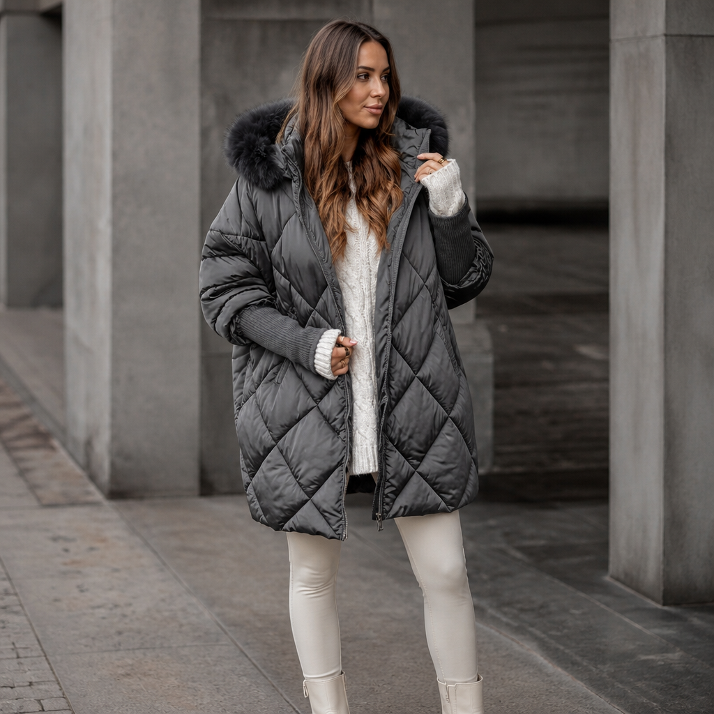 Brigitte | Women’s Quilted Winter Parka