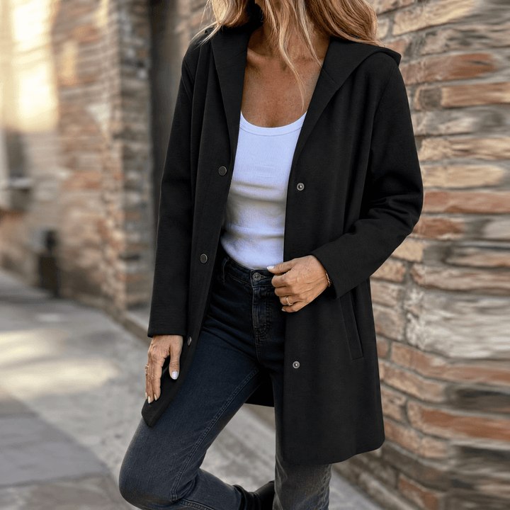 Verity | Women’s Long Hooded Cardigan