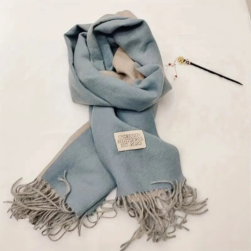 Callie | Women’s Oversized Double-Sided Fringe Scarf