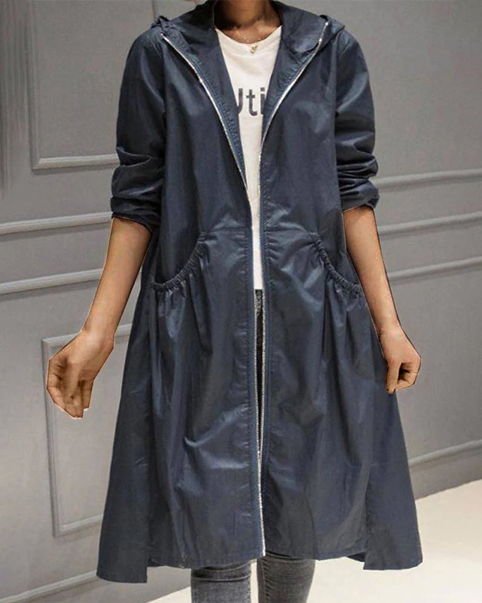 Anouska | Women's Hooded Trench Coat