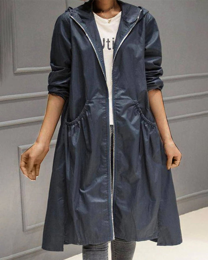 Anouska | Women's Hooded Trench Coat