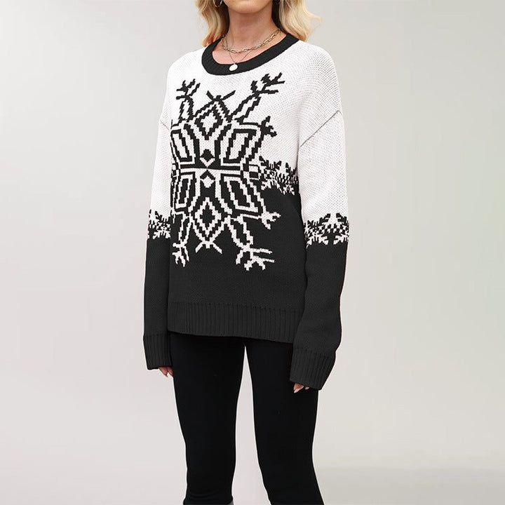 Rylee | Women’s Cute Christmas Snowflake Sweater
