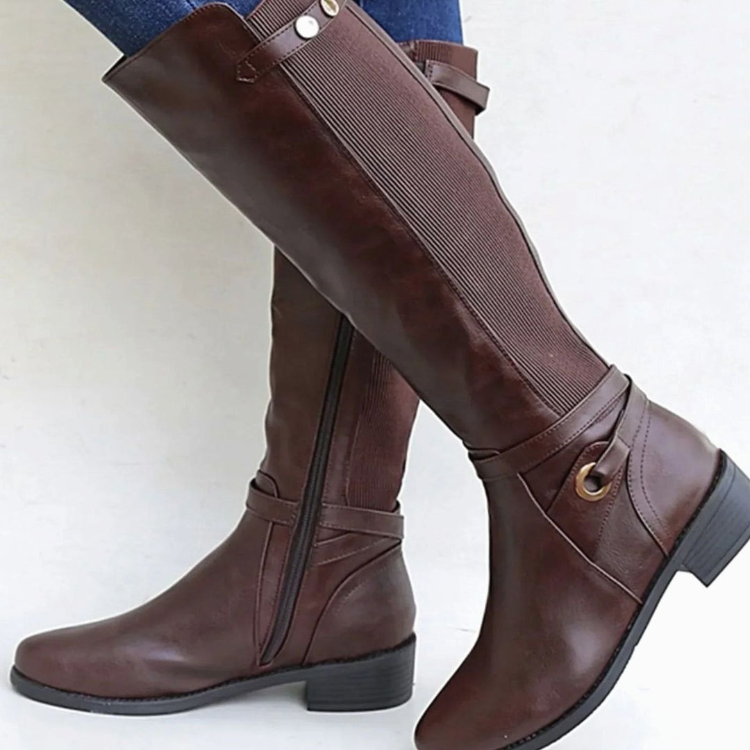Rowena | Women’s Knee High Riding Boots