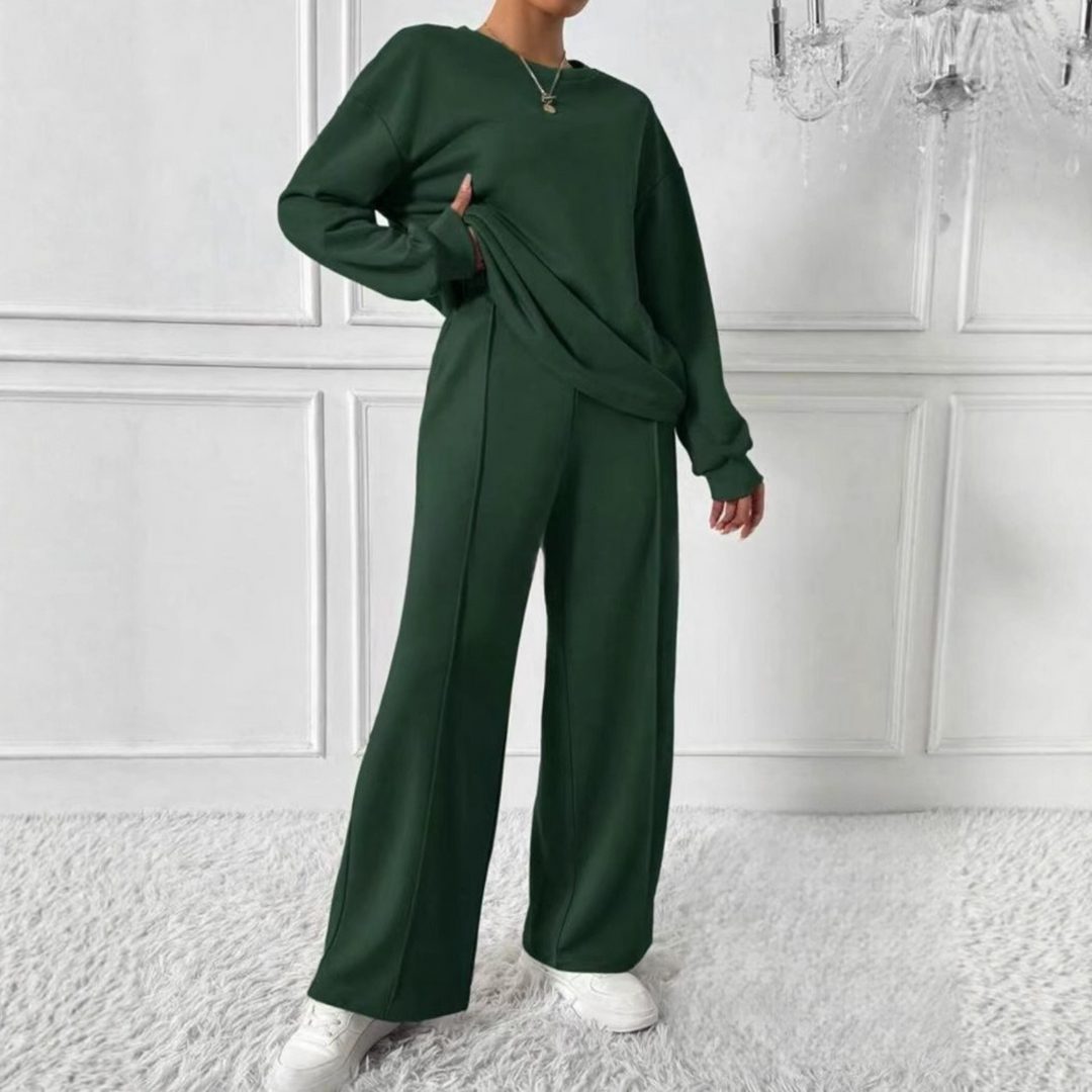 Brynlee | Women’s Oversized Wide Leg Sweatsuit