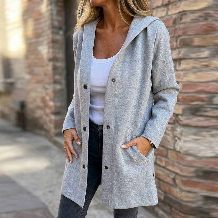 Verity | Women’s Long Hooded Cardigan