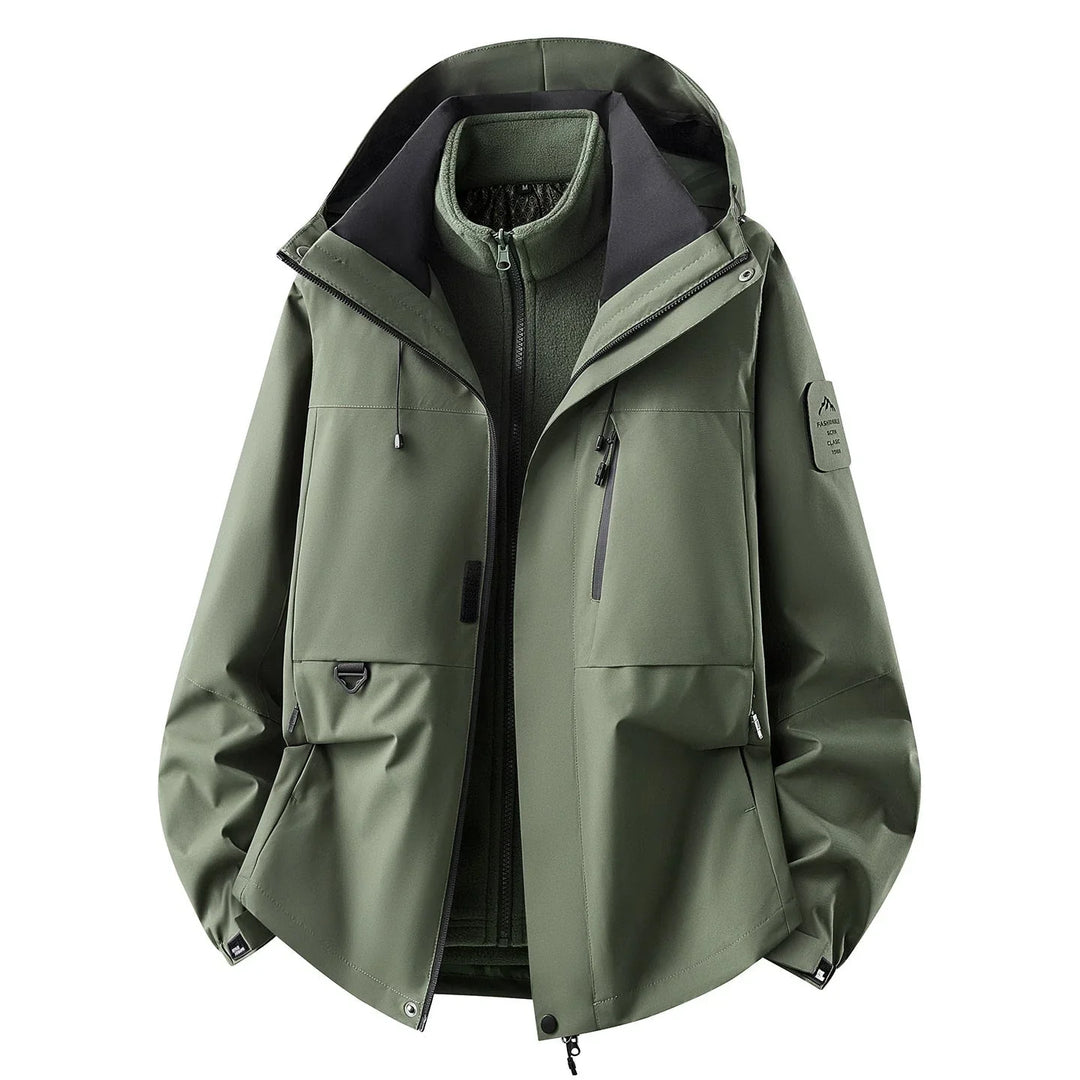 Eloise | Women's Hooded Outdoor Jacket with Fleece Liner