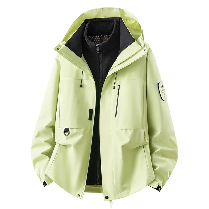 Eloise | Women's Hooded Outdoor Jacket with Fleece Liner