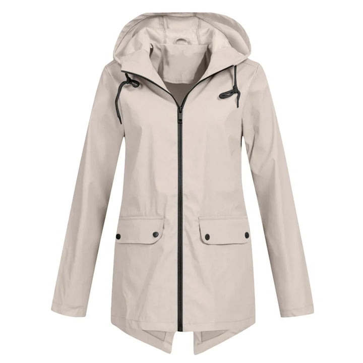Elle | Women's Waterproof Jacket with Adjustable Hood