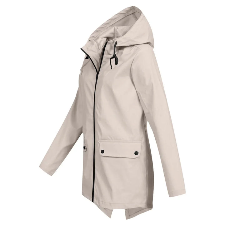 Elle | Women's Waterproof Jacket with Adjustable Hood
