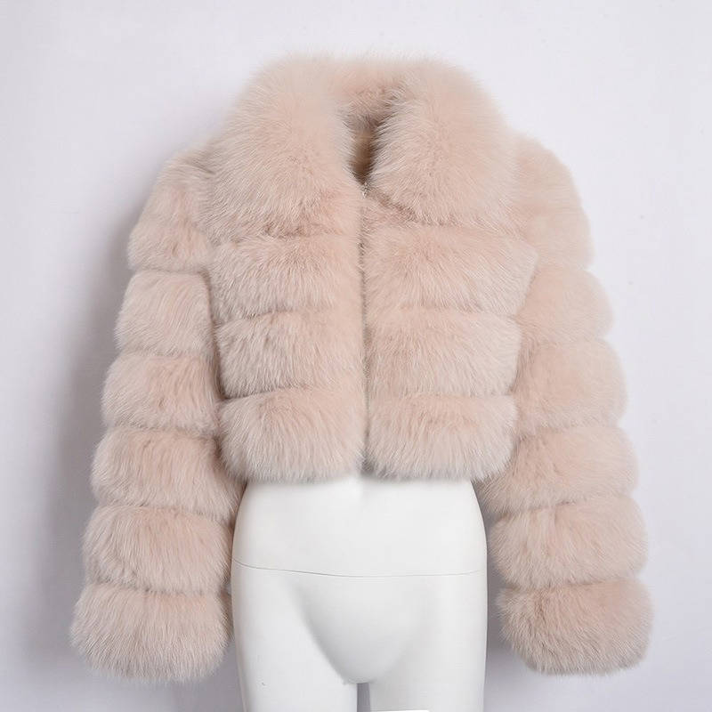 Octavia | Women’s Cropped Faux Fur Jacket