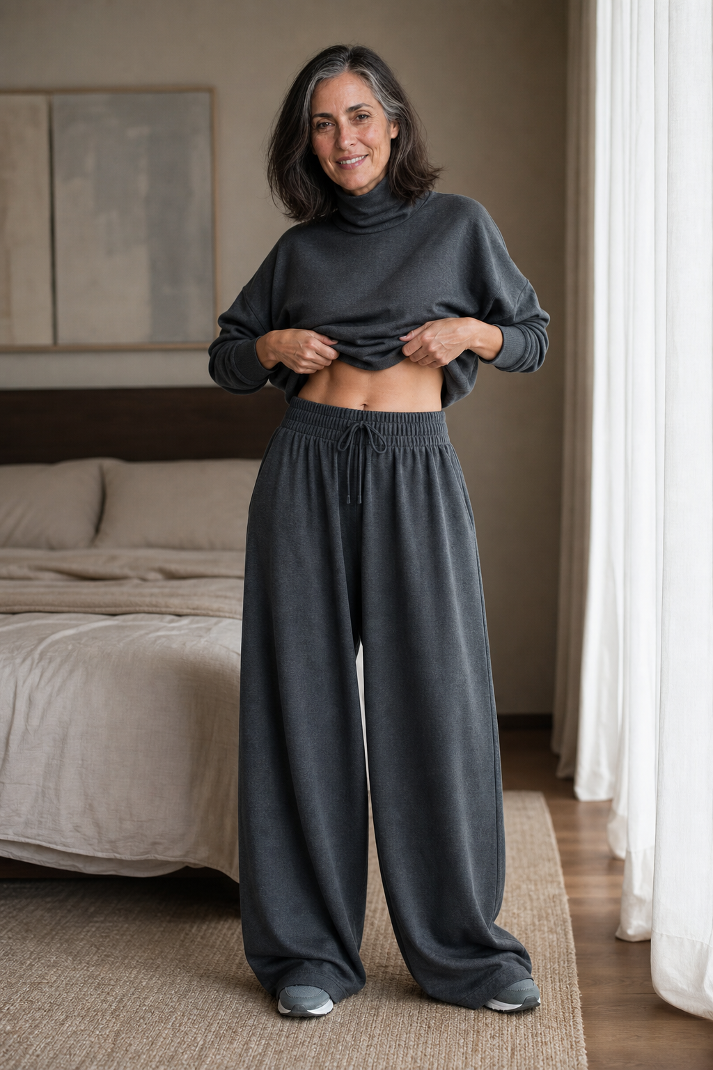 Isadora | Women’s Turtleneck Loungewear Set