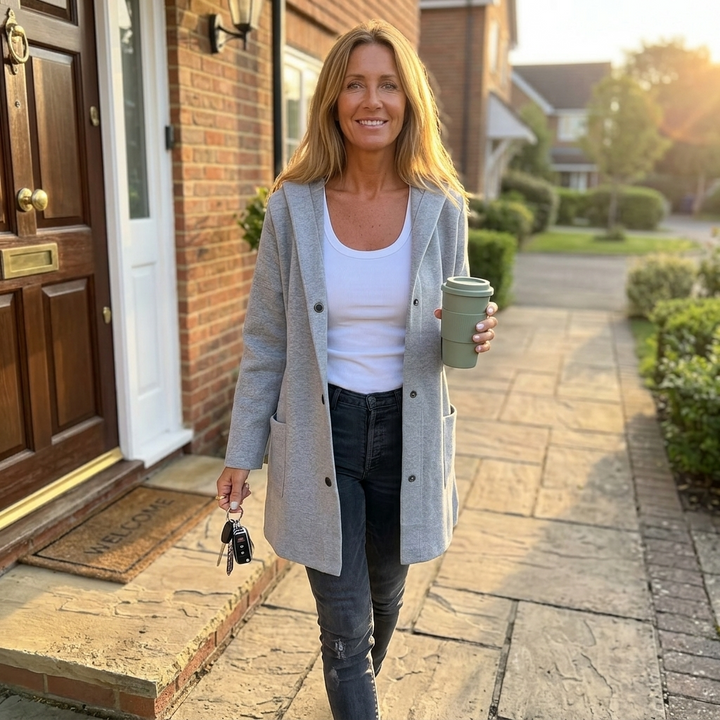 Verity | Women’s Long Hooded Cardigan