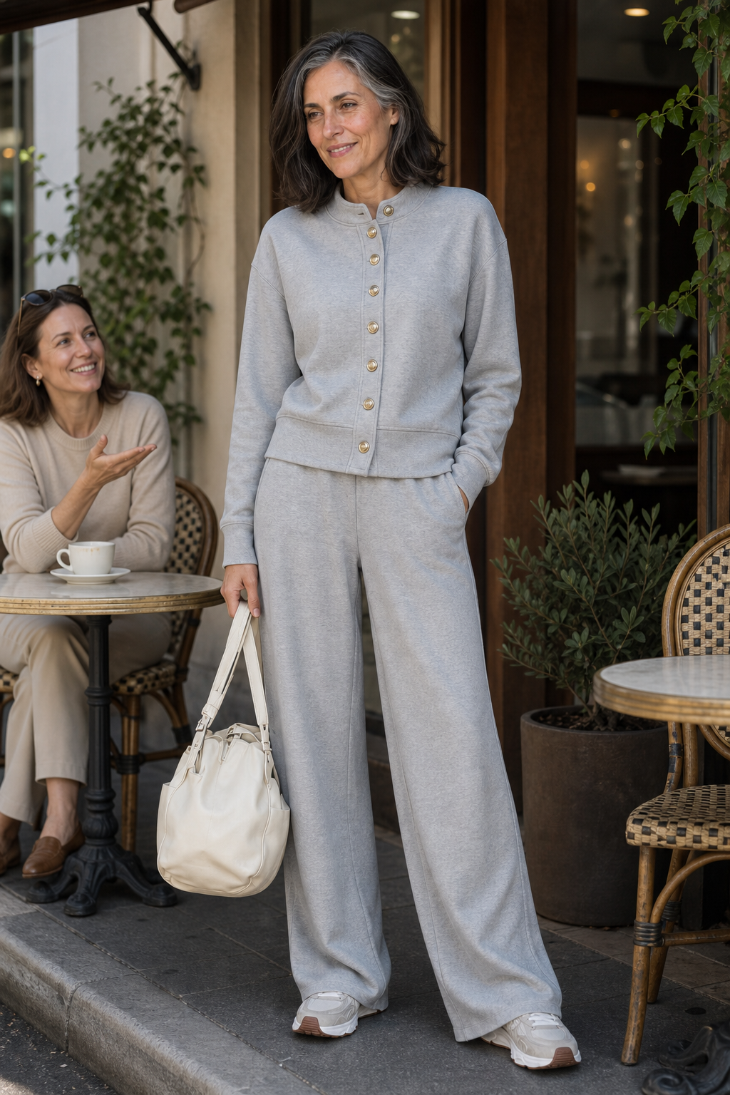 Perrine | Women’s Button Up Cardigan Lounge Set