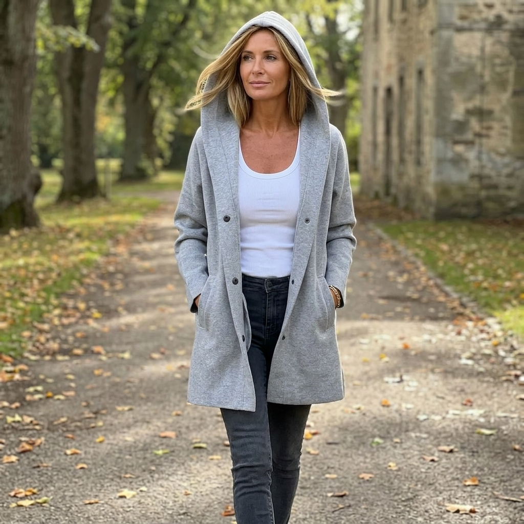 Verity | Women’s Long Hooded Cardigan