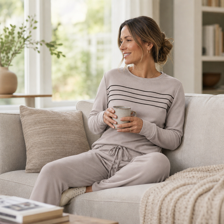 Camellia | Women’s Crew Neck Loungewear Set