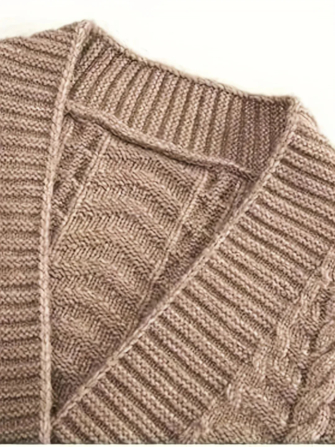 Alba | Women’s Long Cable Knit Cardigan