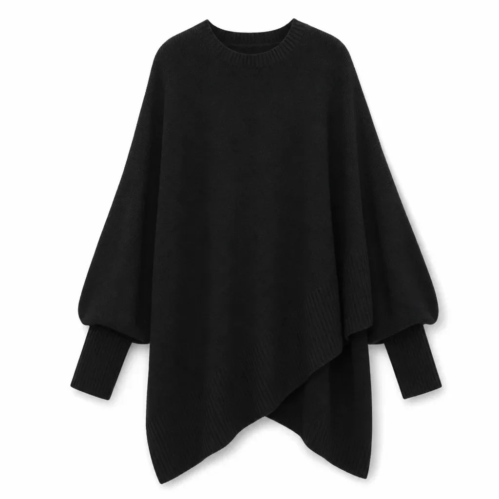 Rhiannon | Women’s Oversized Crew Neck Knit Sweater